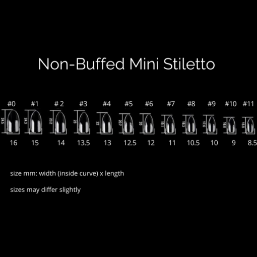 Non-buffed Flexi Press Tips (13 Shapes) - Image 37